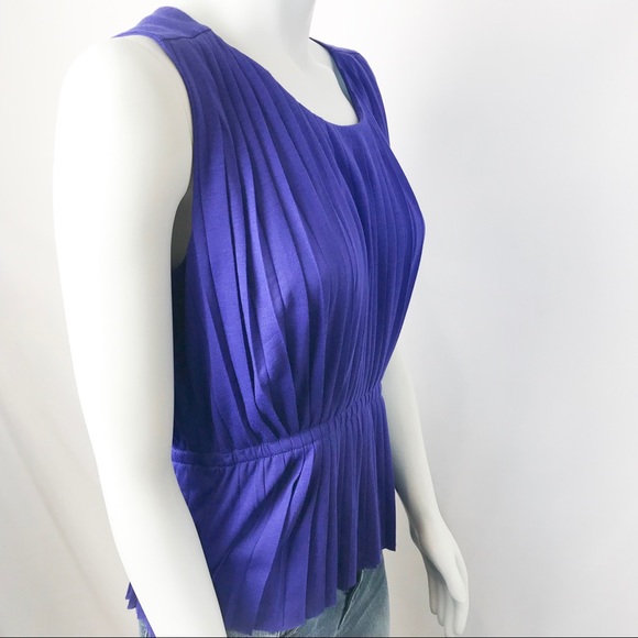 J. CREW Accordion Pleated Tank Top - Picture 3 of 7